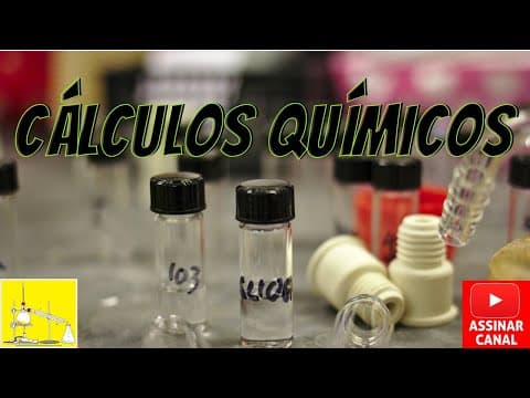 Thumbnail da aula: Cálculos Químicos e Estequiometria - Balanceamento Químico.