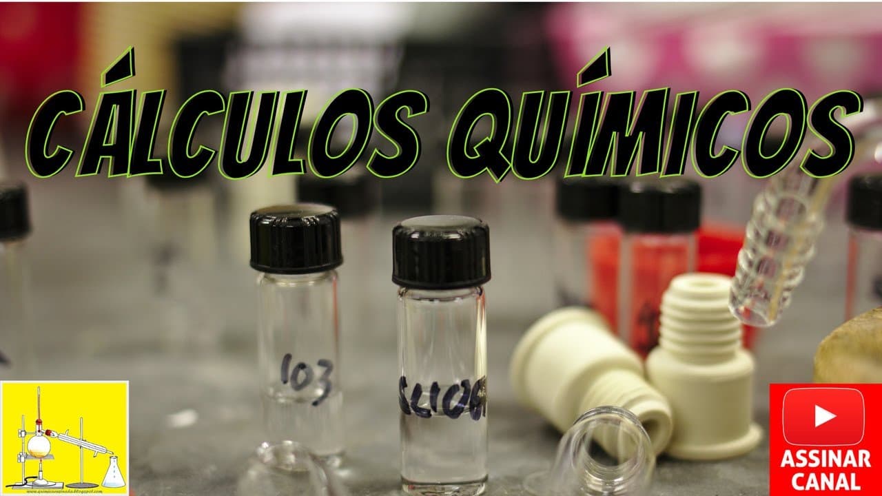 Thumbnail: Cálculos Químicos e Estequiometria - Balanceamento Químico.