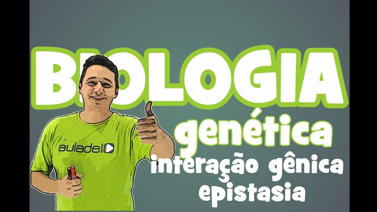 Thumbnail: Biologia - Genética: Interação Gênica Epistasia