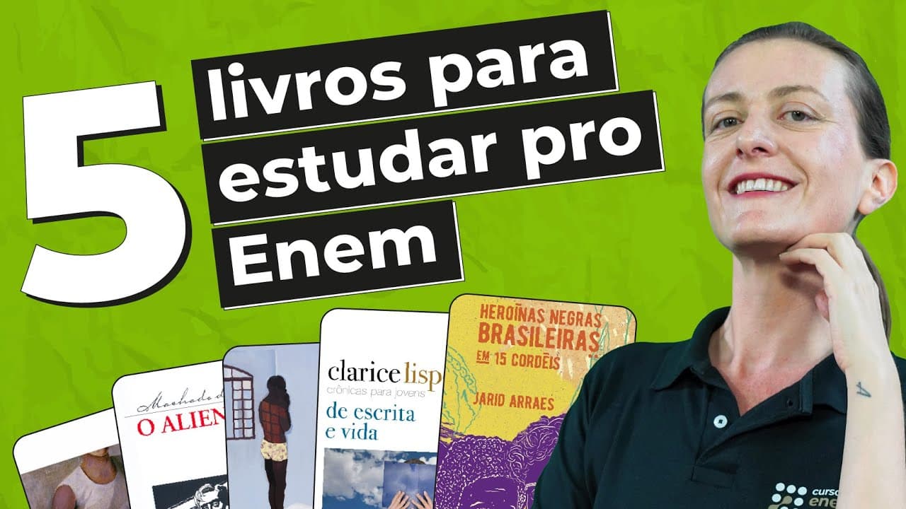 Thumbnail: 5 LIVROS PARA AJUDAR NA PROVA DE LINGUAGENS DO ENEM