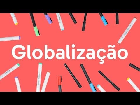 Thumbnail da aula: GLOBALIZAÇÃO | QUER QUE DESENHE? | DESCOMPLICA
