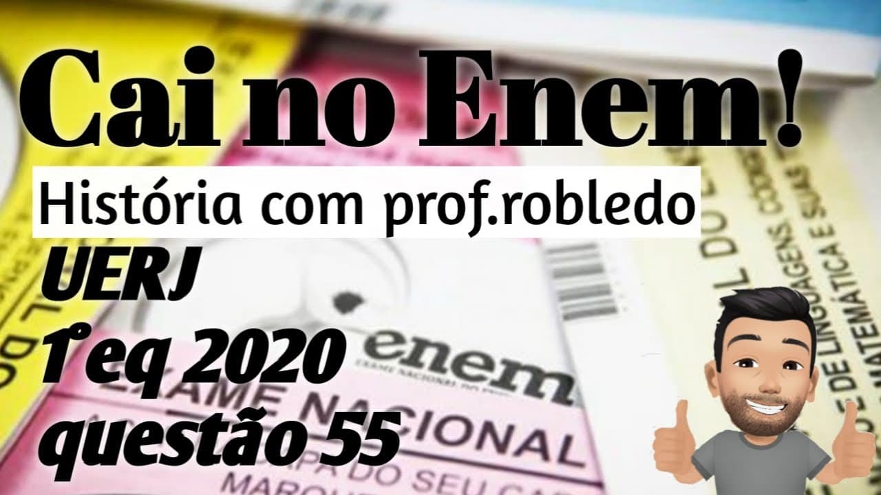 Thumbnail: Cai no Enem: UERJ - Ku Klux Klan