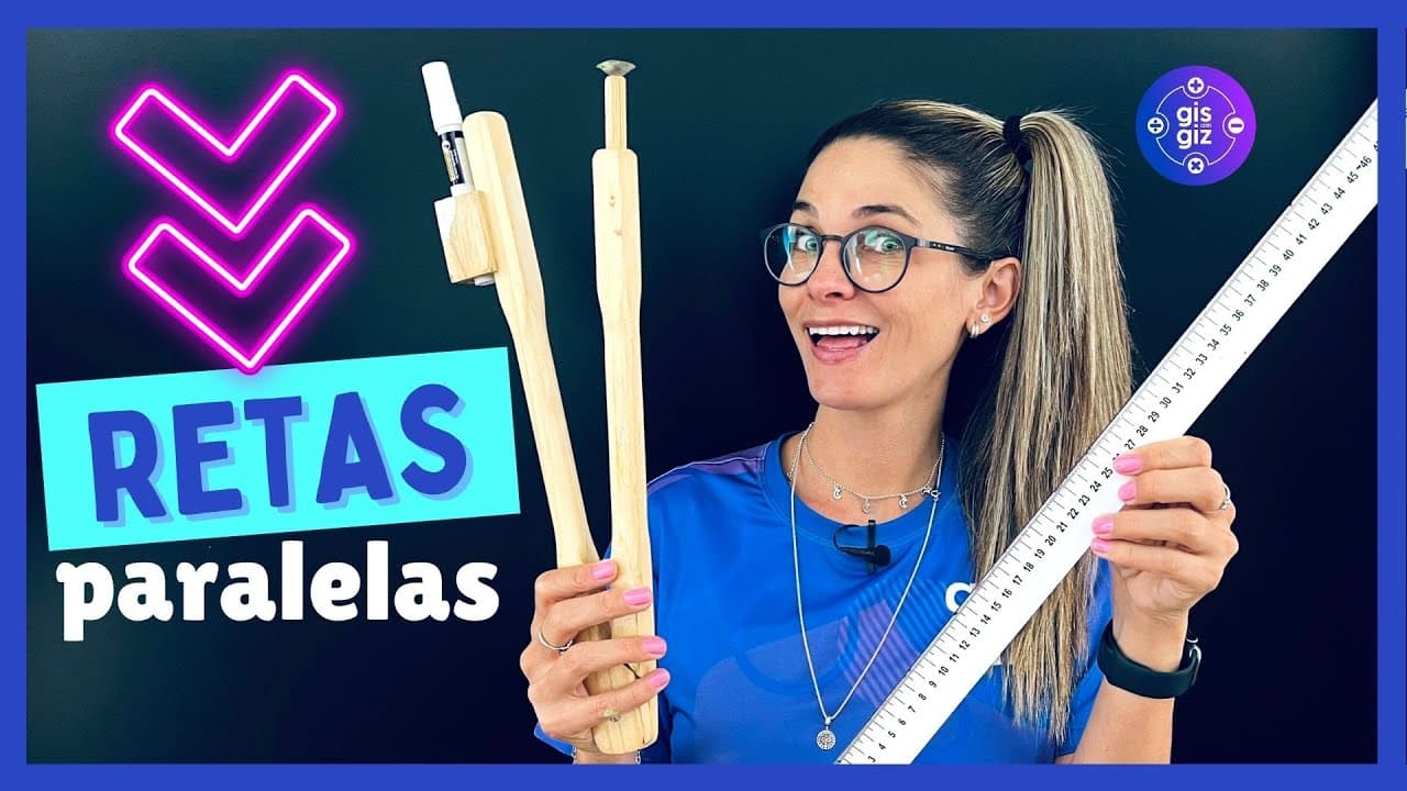Thumbnail: RETAS PARALELAS - CONSTRUÇÃO GEOMÉTRICA COM REGUA E COMPASSO