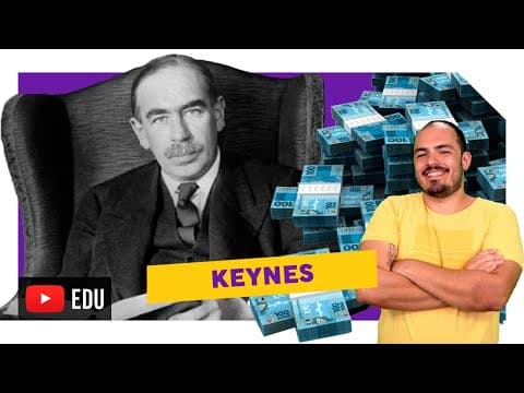 Thumbnail da aula: John Maynard Keynes e o Keynesianismo