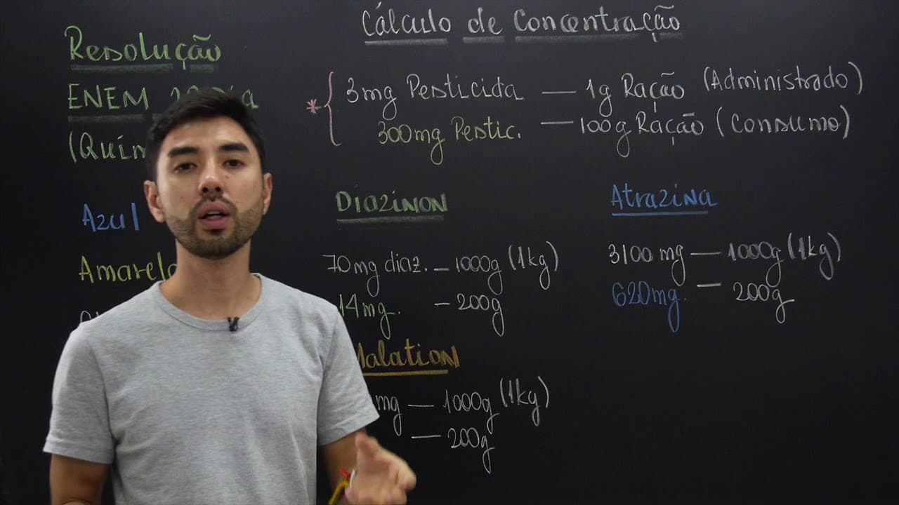 Thumbnail: ENEM 2017 - Questão 106 de Química (Caderno Amarelo)