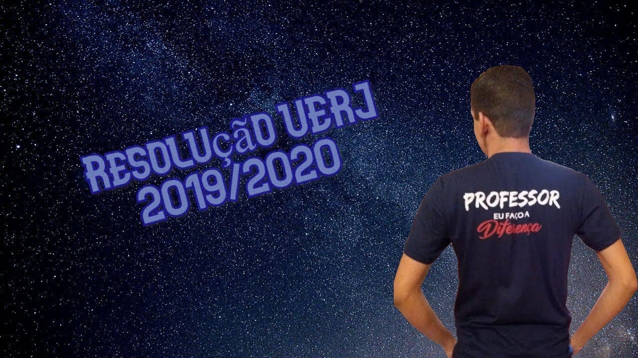Thumbnail: UERJ 2019/2020 - Resolução