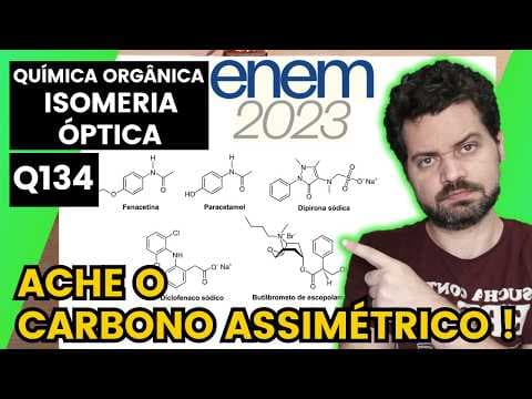 Thumbnail da aula: ✏️ENEM 2023 | “Entre os medicamentos mais comuns consumidos para o alívio da dor está o ibuprofeno,
