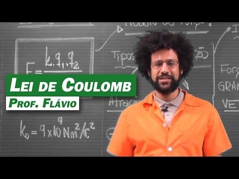 Thumbnail da aula: Física - Lei de Coulomb