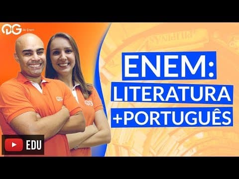 Thumbnail da aula: Literatura e Português | Esquenta Enem