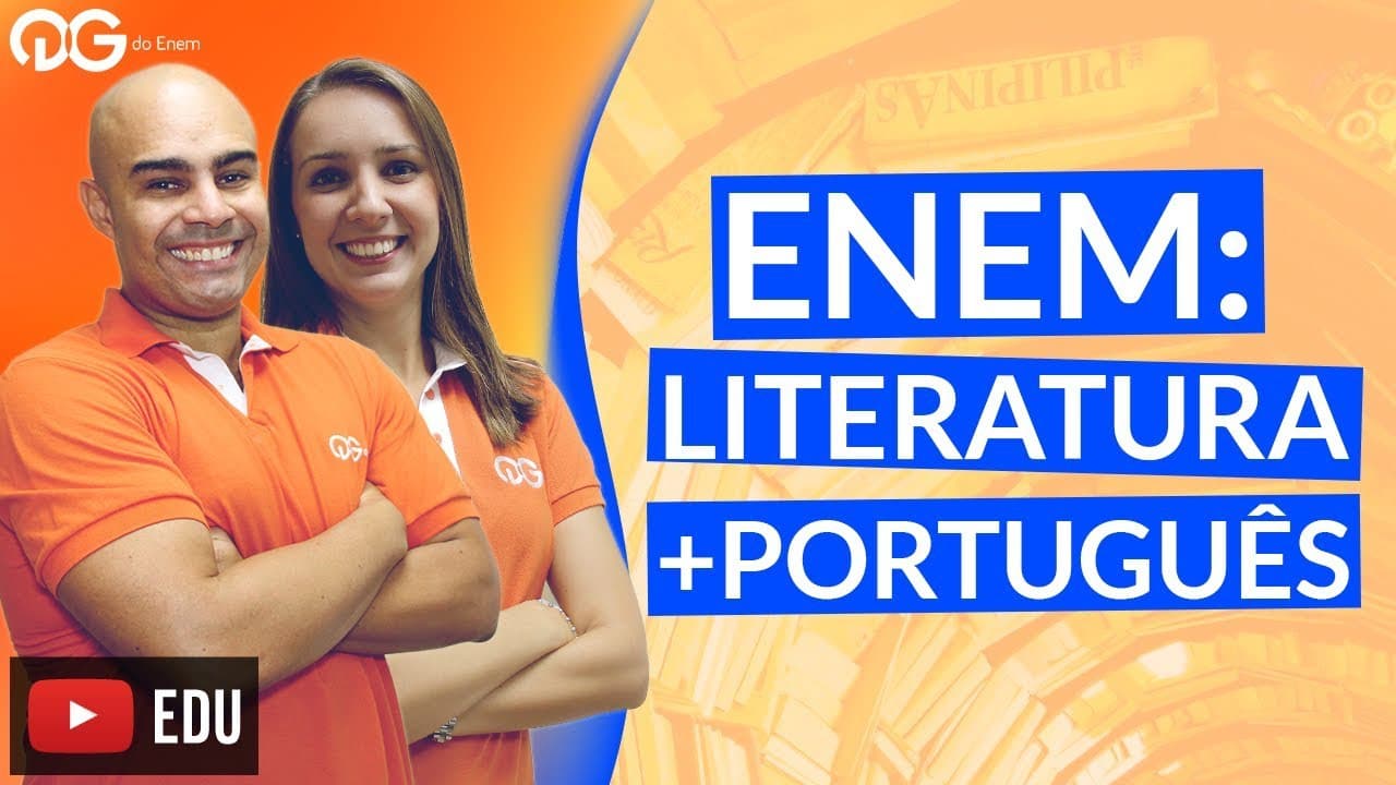 Thumbnail: Literatura e Português | Esquenta Enem
