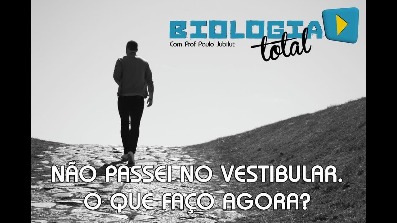 Thumbnail: Não passei no vestibular. O que faço agora? - Prof. Paulo Jubilut