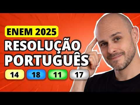 Thumbnail da aula: ENEM 2025 Linguagens – Questão 14 | Com 20 anos de experiência no futebol de alto rendimento, Marina