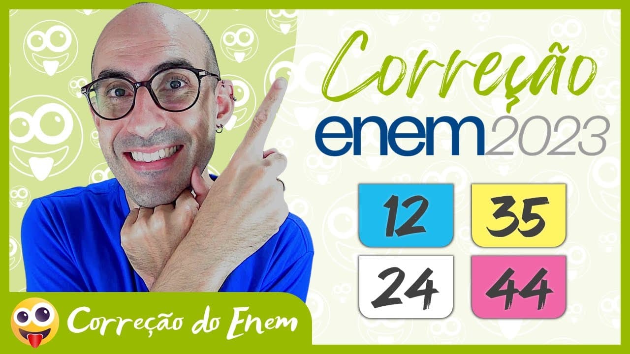Thumbnail: [CORREÇÃO DO ENEM] Questão 12 - Enem 2023 - Prova azul ▷ A bizarrice dos costumes