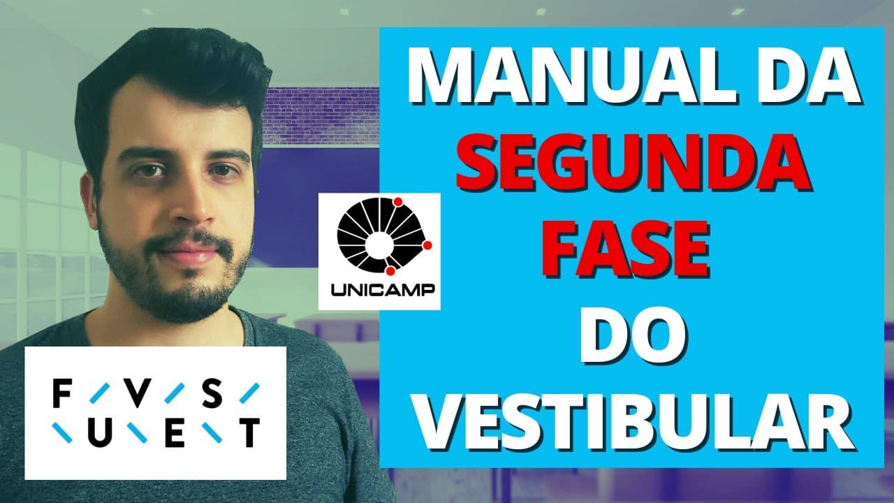 Thumbnail: COMO IR MUITO BEM NA SEGUNDA FASE DO VESTIBULAR | FUVEST, UNICAMP PARTE 1