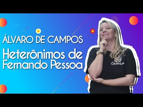 Thumbnail da aula: Álvaro de Campos | Heterônimos de Fernando Pessoa - Brasil Escola