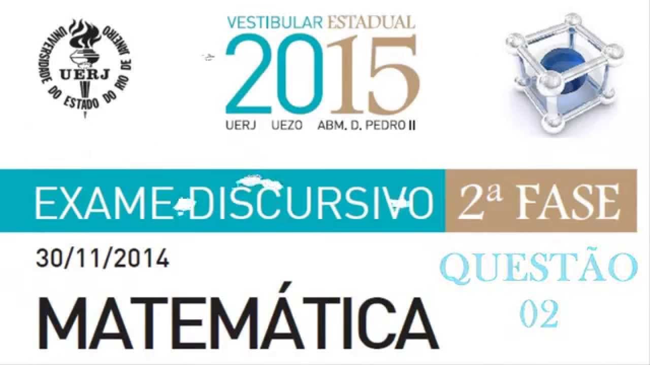 Thumbnail: QUESTÃO 02 RESOLVIDA (PORCENTAGEM) UERJ 2015 MATEMÁTICA 2° FASE