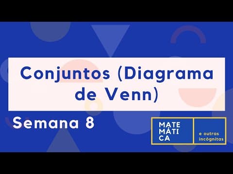 Thumbnail da aula: PUC | Num grupo de 30 pessoas, 21 estudam francês, 14 estudam inglês, enquanto... - Prof. Johnny