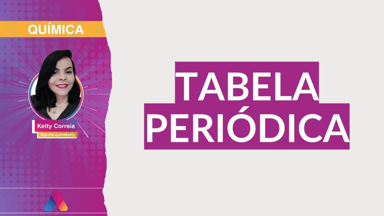 Thumbnail: REVISÃO VESTIBULAR UFRGS 2021 | QUÍMICA 02: TABELA PERIÓDICA | Curso Alternativa A