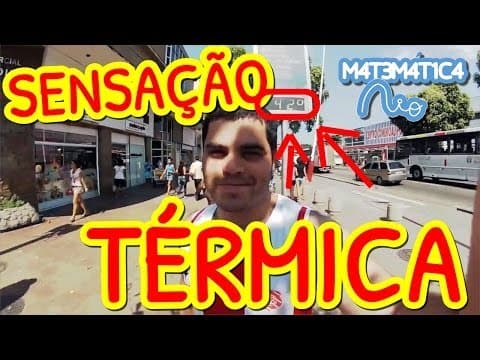 Thumbnail da aula: SENSAÇÃO TÉRMICA - Como Calcular? | Matemática Rio