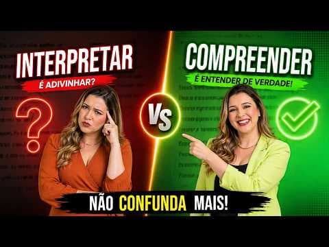 Thumbnail da aula: Interpretação de Texto do Zero: Saia daqui pronto para qualquer prova!