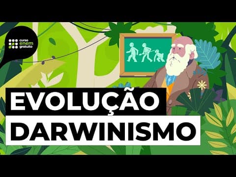 Thumbnail da aula: EVOLUÇÃO | DARWINISMO - DARWIN | BIOLOGIA | Prof.ª Juliana