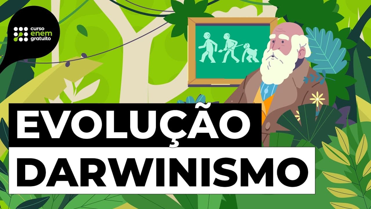 Thumbnail: EVOLUÇÃO | DARWINISMO - DARWIN | BIOLOGIA | Prof.ª Juliana