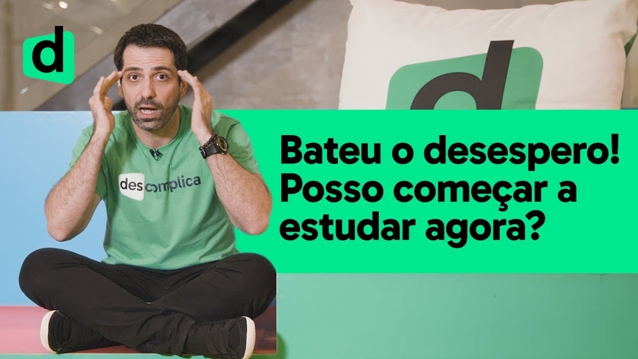 Thumbnail: ENEM 2019: POR ONDE COMEÇO A ESTUDAR? | PLANTÃO DESCOMPLICA