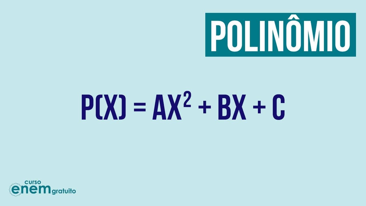 Thumbnail: POLINÔMIOS | Resumo de Matemática para o Enem