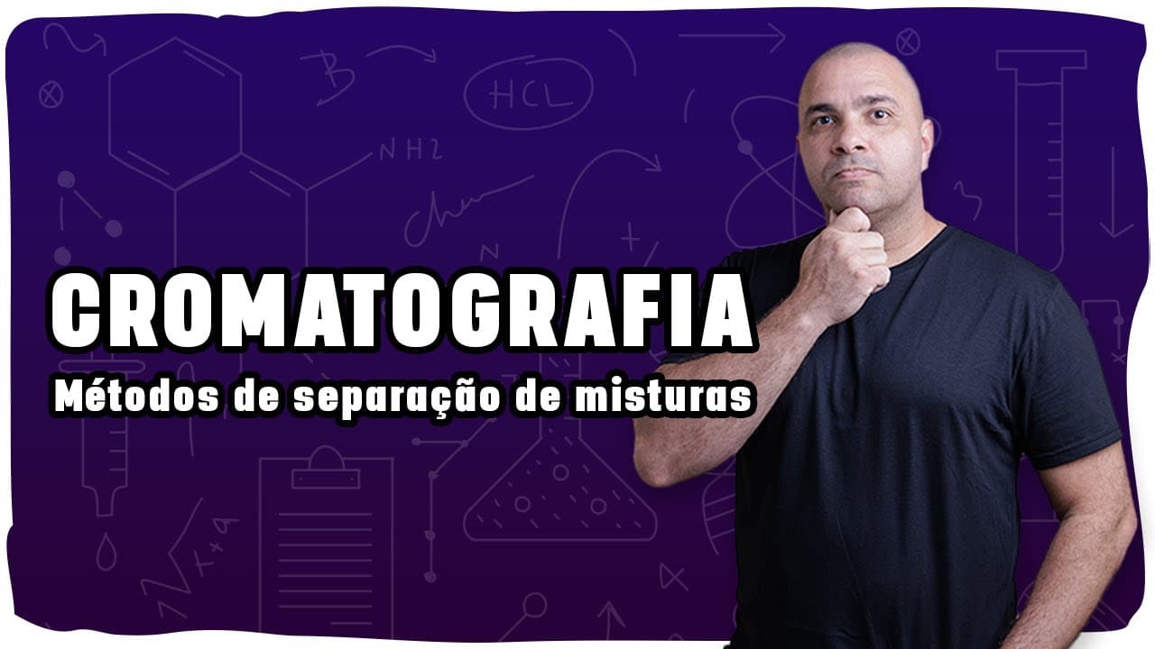 Thumbnail: CROMATOGRAFIA em Papel: método de separação explicado com experimento e ENEM!