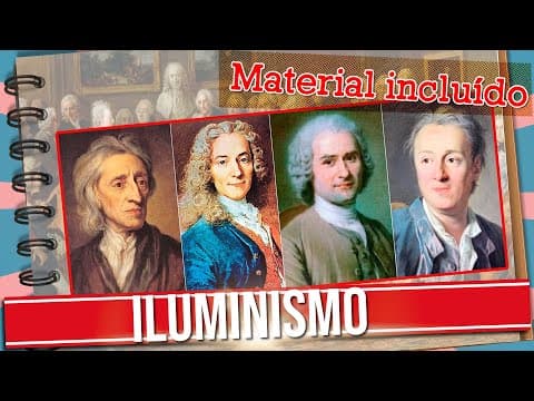 Thumbnail da aula: O ILUMINISMO DE LOCKE, VOLTAIRE, ROUSSEAU E MONTESQUIEU
