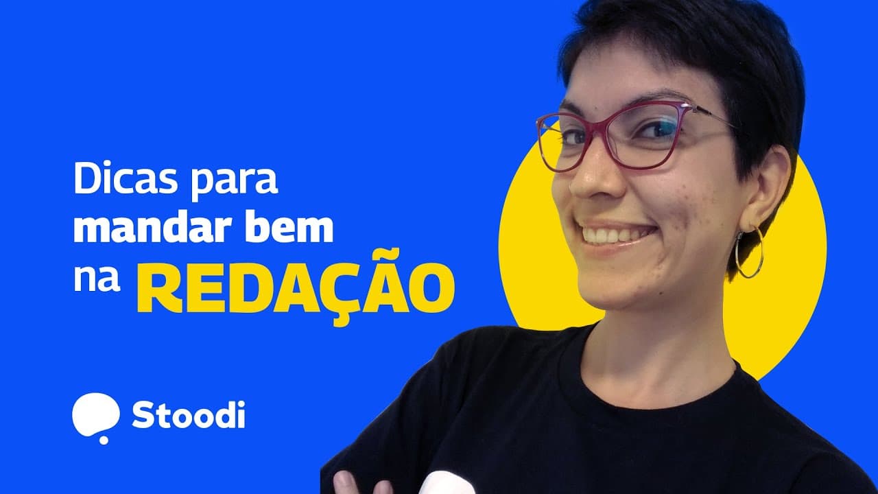 Thumbnail: Dicas infalíveis para tirar nota máxima na Redação do Enem e outros vestibulares em 2022.