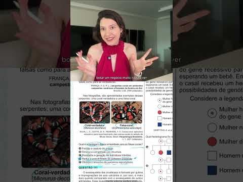 Thumbnail da aula: Fazendo questões de biologia do ENEM em menos de 1 minuto (parte 4)!
