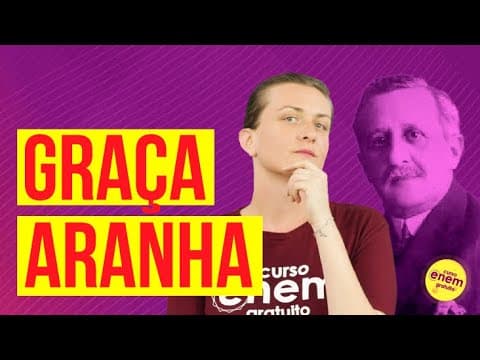 Thumbnail da aula: GRAÇA ARANHA E SUA OBRA CANAÃ | Resumo de Literatura para o Enem