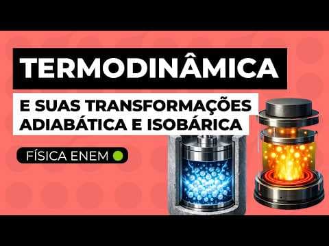 Thumbnail da aula: TERMODINÂMICA: transformações adiabática e isobárica | Física Enem | Flaverson Batista