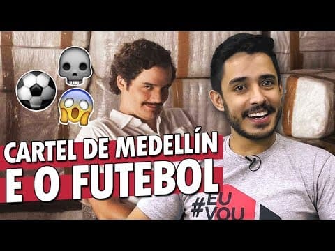 Thumbnail da aula: CARTEL DE MEDELLÍN E O FUTEBOL - Prof. Leandro Almeida