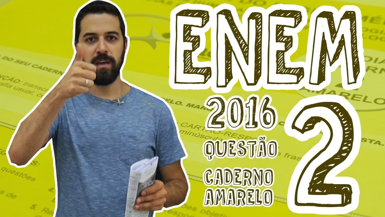 Thumbnail: ENEM - Questão 2 (Caderno Amarelo)