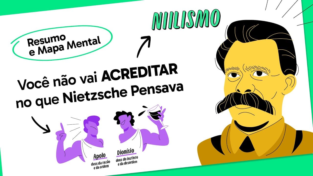 Thumbnail: Friedrich Nietzsche: Principais Ideias e Conceitos Filosóficos | Filosofia para o Enem