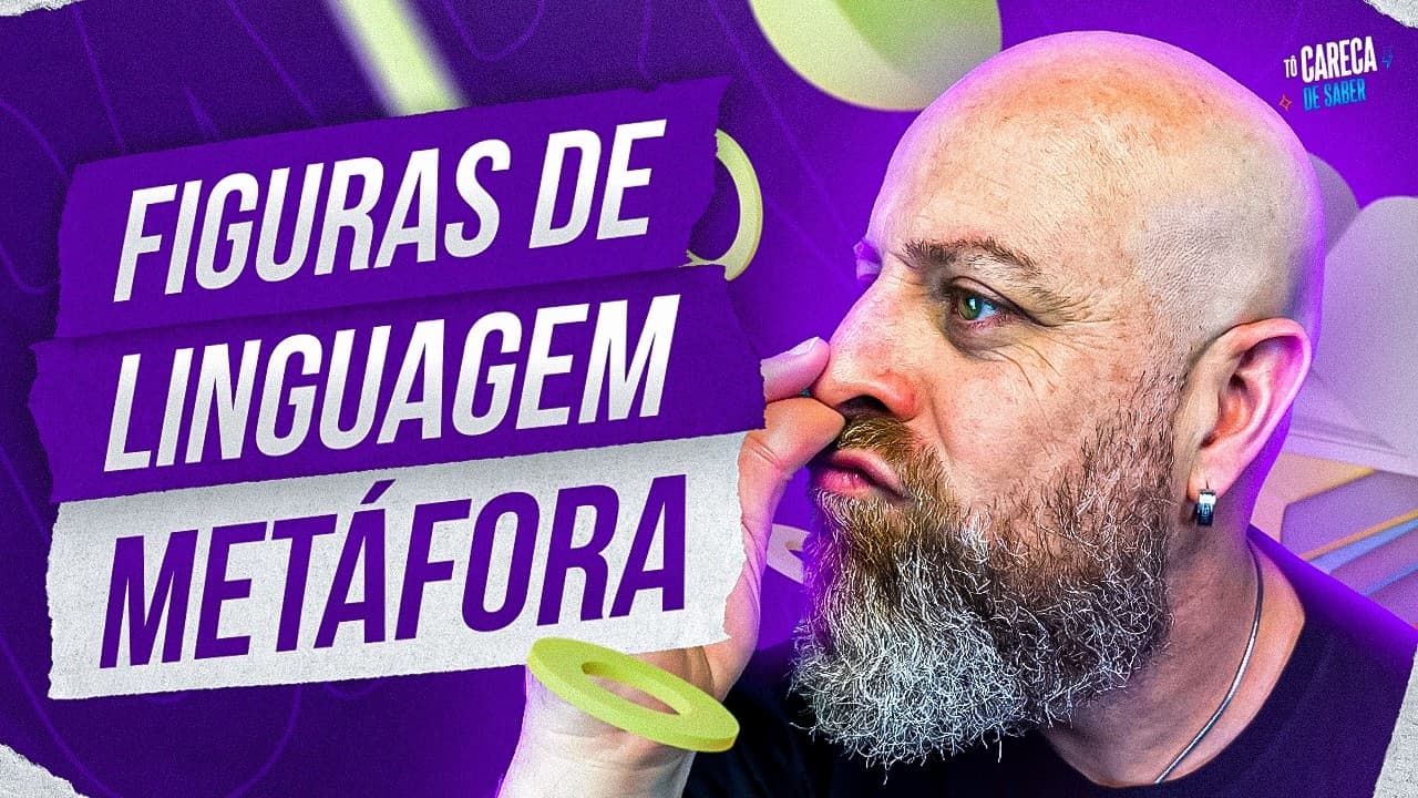 Thumbnail: Figuras de Linguagem - Metáfora [Professor Noslen]