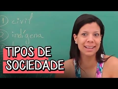 Thumbnail da aula: TIPOS DE SOCIEDADE | Introdução | Filosofia e Sociologia | Descomplica