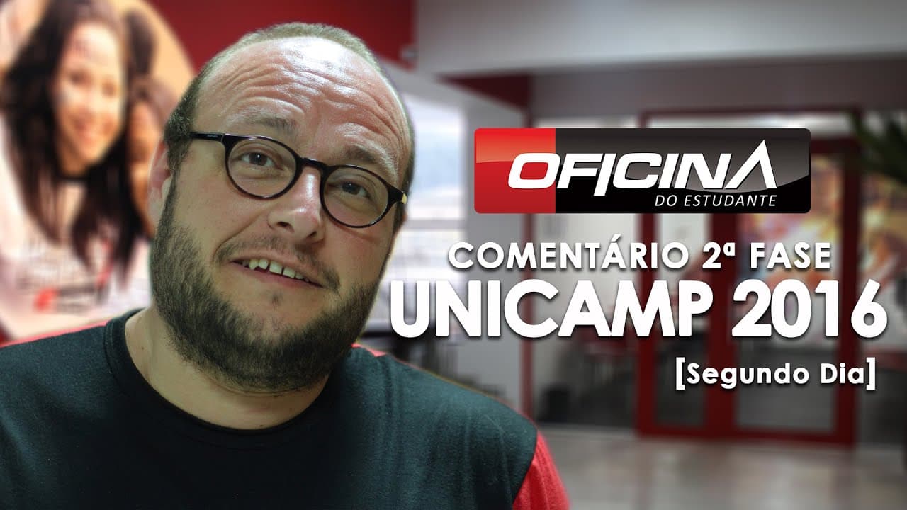 Thumbnail: UNICAMP 2016 - Comentário da 2a fase (Dia 2)