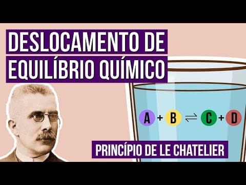 Thumbnail da aula: DESLOCAMENTO DE EQUILÍBRIO QUÍMICO: princípio de Le Chatelier | Química para o Enem | Felipe Sobis