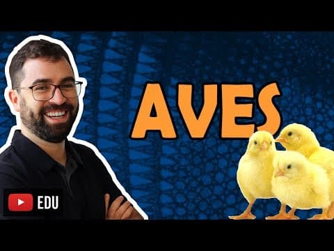Thumbnail da aula: Aves - Aula 32 - Módulo VI: Zoologia | Prof. Gui
