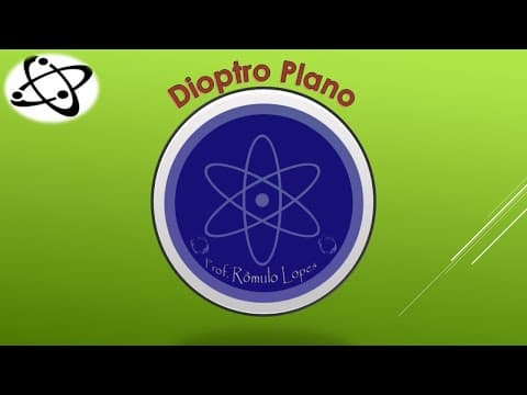 Thumbnail da aula: Física 2ª Série (EM) - Dioptro Plano