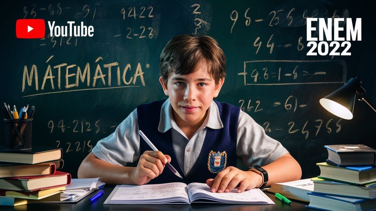 Thumbnail: (ENEM 2022) UM PARQUE TEM DOIS CIRCUITOS DE TAMANHOS DIFERENTES PARA... - RESOLUÇÃO DE MATEMÁTICA.