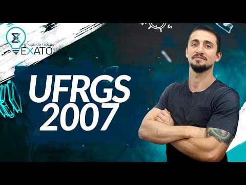 Thumbnail da aula: RESOLVIDA - (UFRGS – 2007) A atmosfera terrestre é uma imensa camada de ar, com dezenas de quilôm...