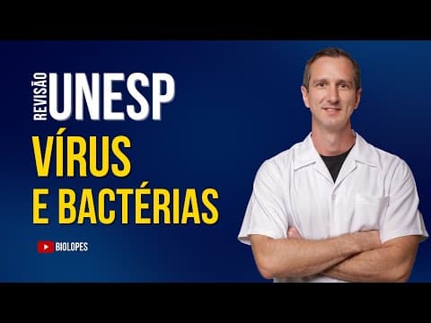 Thumbnail da aula: UNESP 2025 - Em um experimento, um mesmo meio de cultura líquido, enriquecido com nutrientes...