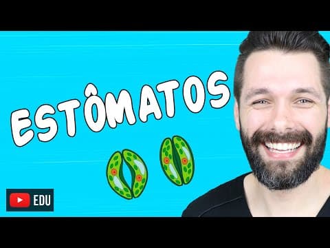Thumbnail da aula: ESTÔMATOS - ESTRUTURA E FUNÇÃO -  FISIOLOGIA VEGETAL | Biologia com Samuel Cunha