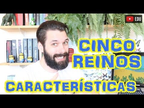 Thumbnail da aula: Os Cinco Reinos dos Seres Vivos - Características e Classificação | Biologia com Samuel Cunha