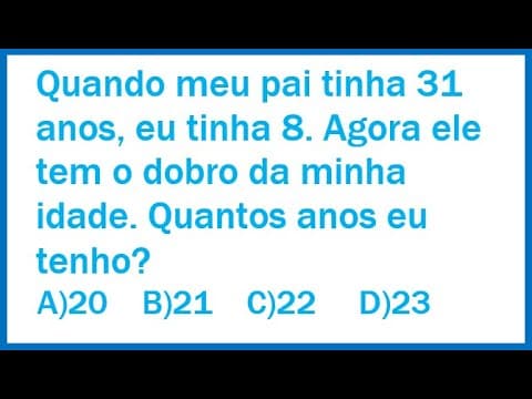Thumbnail da aula: 🔥 Questão de concurso!!! É fácil e alguns conseguiram resolver de cabeça!!!
