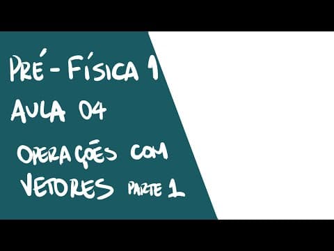Thumbnail da aula: Adição de vetores - Resumo